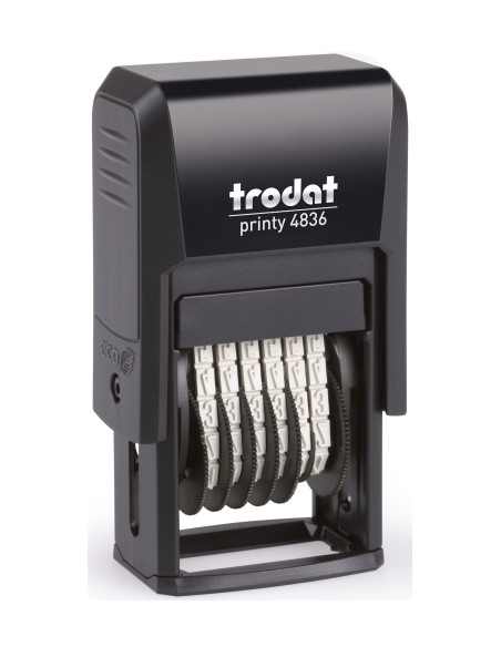 NUMERADOR entAUT TRODAT PRINTY 4836  38 mm 6 bandas