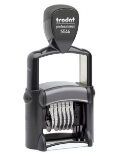 NUMERADOR entAUT TRODAT PROFESSIONAL  5546 4 mm 6 bandas