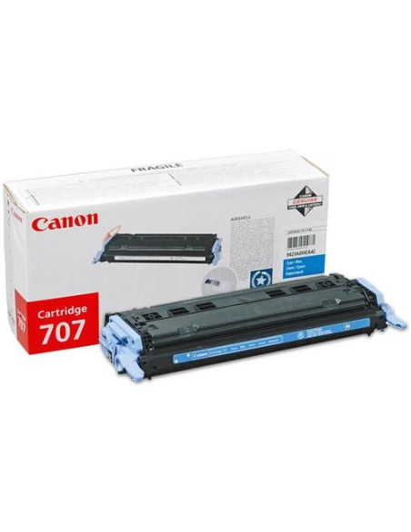 TONER CANON CRG707C CIAN LBP-50005100 9423A004 2500 PÁG