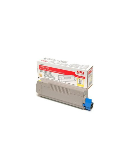 TONER OKI C555058005900 AMARILLO 5000 PAG TYPE C8