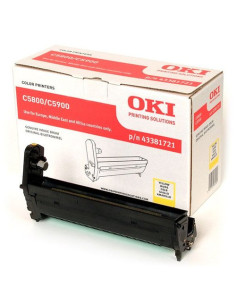 TAMBOR OKI C580059005550 AMARILLO C8 20000 pág