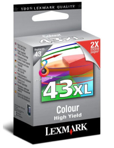 CARTUCHO INKJET LEXMARK 18YX143E N43XL COLOR 2