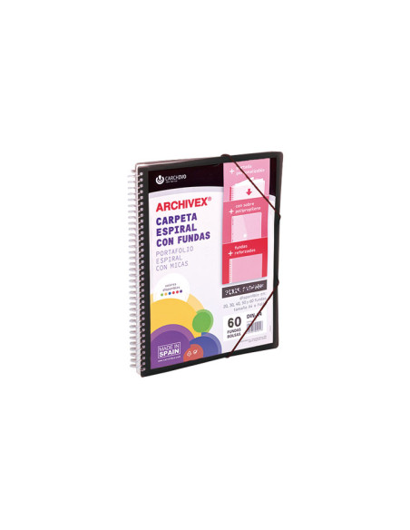 CARPETA DE 60 FUNDAS CARCHIVO ARCHIVEX STAR