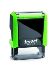 SELLO entAUT TRODAT PRINTY 4911 F 38x14 mm  PAGADO  TINTA ROJA