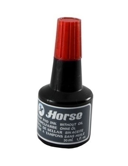 TINTA para TAMPON HORSE ROJO
